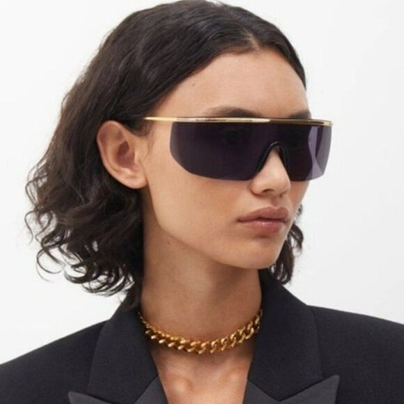 NEW Tom Ford FT0980/S 30A PAVLOS-02 Gold Smoke Irregular Unisex Sunglasses - Picture 3 of 15